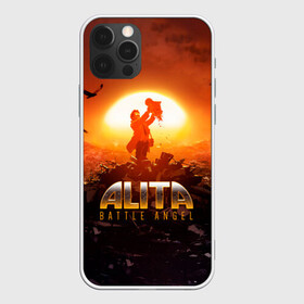 Чехол для iPhone 12 Pro с принтом Alita sunset в Новосибирске, силикон | область печати: задняя сторона чехла, без боковых панелей | alita | alita: battle angel | angel | battle | gunnm | алита | боевой ангел | гали | города свалки металлолома | гунм | гуннм | дайсукэ идо | девушка | киборг | сны оружия | хаос