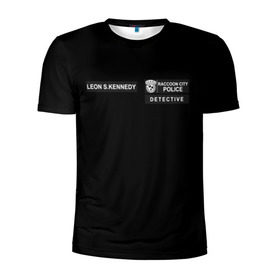 Мужская футболка 3D спортивная с принтом R.P.D. LEON S.KENNEDY в Новосибирске, 100% полиэстер с улучшенными характеристиками | приталенный силуэт, круглая горловина, широкие плечи, сужается к линии бедра | ada wong | biohazard | game | gamer | leon | logo | mistic | raccoon city | re2 | resident evil 2 | rpd | stars | umbrella | ада вонг | амбрелла | зомби | игра | мистика | ужасы
