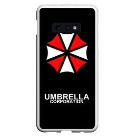 Чехол для Samsung S10E с принтом РЮКЗАК UMBRELLA в Новосибирске, Силикон | Область печати: задняя сторона чехла, без боковых панелей | ada wong | biohazard | game | gamer | leon | logo | mistic | raccoon city | re2 | resident evil 2 | rpd | stars | umbrella | ада вонг | амбрелла | зомби | игра | мистика | ужасы