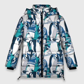 Женская зимняя куртка 3D с принтом Пингвины в Новосибирске, верх — 100% полиэстер; подкладка — 100% полиэстер; утеплитель — 100% полиэстер | длина ниже бедра, силуэт Оверсайз. Есть воротник-стойка, отстегивающийся капюшон и ветрозащитная планка. 

Боковые карманы с листочкой на кнопках и внутренний карман на молнии | аниме | антарктида | графика | греются | зима | искусство | картинка | красивый | крутой | м | мода | модный | молодёжная | новый год | орнамент | пингвины | полоски | праздник | птицы | рисунок