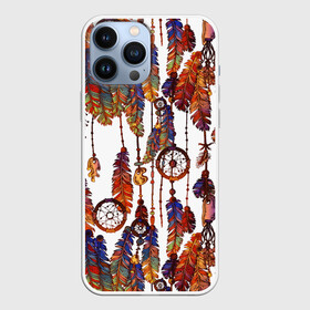 Чехол для iPhone 13 Pro Max с принтом Бохо в Новосибирске,  |  | boho | hippie | белый | бохо | бусы | винтаж | графика | индейцы | искусство | камни | картинка | крутой | ловцы | лучший | милитари | мода | модный | молодёжная | ожелелье | перья | рисунок | сафари | снов