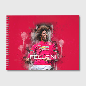 Альбом для рисования с принтом Fellaini в Новосибирске, 100% бумага
 | матовая бумага, плотность 200 мг. | Тематика изображения на принте: de gea | fellaini | lukaku | manchester | manchester united | mufc | rooney | де хеа | лукаку | манчестер | манчестер юнайтед | феллайни | футбол