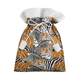 Подарочный 3D мешок с принтом Тигры и зебры в Новосибирске, 100% полиэстер | Размер: 29*39 см | black | orange | stri | white | абстракция | африка | белая | графика | животное | зебры | искусство | картинка | коллаж | красивый | крутой | лошадь | мода | модный | молодёжная | оранжевая | полосы | рисунок