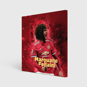 Холст квадратный с принтом Marouane Fellaini в Новосибирске, 100% ПВХ |  | de gea | fellaini | lukaku | manchester | manchester united | mufc | rooney | де хеа | лукаку | манчестер | манчестер юнайтед | феллайни | футбол