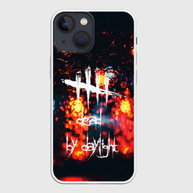 Чехол для iPhone 13 mini с принтом DEAD BY DAYLIGHT в Новосибирске,  |  | dead by daylight | game | hillbilly | maniacs | trapper | wraith | деревенщина | игра | мертвые днем | охотник | призрак