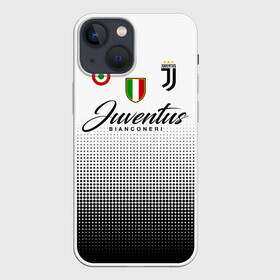 Чехол для iPhone 13 mini с принтом Ювентус в Новосибирске,  |  | bianconeri | juve | juventus | италия | роналду | серия а | турин | форма | футбол | футболист | футбольная | футбольный клуб | черно белые | юве | ювентус