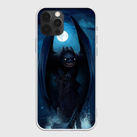 Чехол для iPhone 12 Pro Max с принтом Night Fury в Новосибирске, Силикон |  | how to train your dragon | night fury | беззубик | дракон | как приручить дракона | луна | ночная фурия | ночь | полнолуние