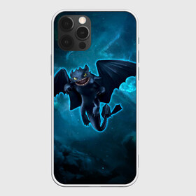 Чехол для iPhone 12 Pro Max с принтом Night Fury в Новосибирске, Силикон |  | how to train your dragon | night fury | беззубик | дракон | как приручить дракона | ночная фурия
