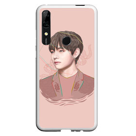 Чехол для Honor P Smart Z с принтом Kim Taehyung в Новосибирске, Силикон | Область печати: задняя сторона чехла, без боковых панелей | bts | gucci | jeon jungkook | k pop | kim taehyung | korean pop | music | бтс | гуси | гучи | гуччи | кей поп | ким тхэ хён | коллаб | чон чонгук