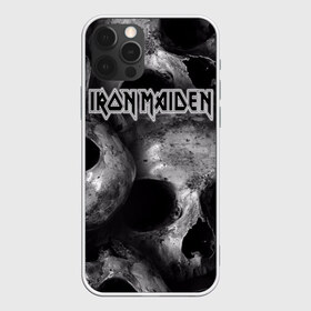 Чехол для iPhone 12 Pro Max с принтом Iron Maiden в Новосибирске, Силикон |  | Тематика изображения на принте: бас | британия | брюс дикинсон | гитара | группа | дева | железная | метал | нико макбрэйн | рок | стив харрис | хеви | яник герс