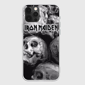 Чехол для iPhone 12 Pro Max с принтом Iron Maiden в Новосибирске, Силикон |  | бас | британия | брюс дикинсон | гитара | группа | дева | железная | метал | нико макбрэйн | рок | стив харрис | хеви | яник герс