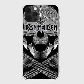 Чехол для iPhone 12 Pro Max с принтом Iron Maiden в Новосибирске, Силикон |  | бас | британия | брюс дикинсон | гитара | группа | дева | железная | метал | нико макбрэйн | рок | стив харрис | хеви | яник герс