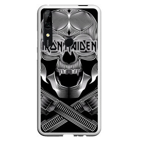 Чехол для Honor P Smart Z с принтом Iron Maiden в Новосибирске, Силикон | Область печати: задняя сторона чехла, без боковых панелей | бас | британия | брюс дикинсон | гитара | группа | дева | железная | метал | нико макбрэйн | рок | стив харрис | хеви | яник герс