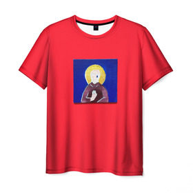 Мужская футболка 3D с принтом Монеточка - раскраски в Новосибирске, 100% полиэфир | прямой крой, круглый вырез горловины, длина до линии бедер | альбом | лиза | монеточка | музыка | нет монет | раскраски | ушла к реалисту | юность