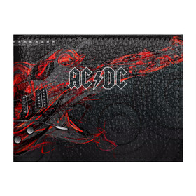 Обложка для студенческого билета с принтом AC/DC  в Новосибирске, натуральная кожа | Размер: 11*8 см; Печать на всей внешней стороне | Тематика изображения на принте: австралийская | ангус янг | блюз | группа | малькольм янг | рок | рок н ролл | стиви янг | хард
