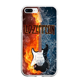 Чехол для iPhone 7Plus/8 Plus матовый с принтом Led Zeppelin в Новосибирске, Силикон | Область печати: задняя сторона чехла, без боковых панелей | блюз рок | британская | группа | джимми пейдж | джон пол джонс | роберт плант | рок | фолк рок | хард рок | хеви метал