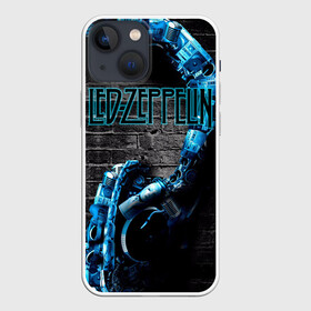 Чехол для iPhone 13 mini с принтом Led Zeppelin в Новосибирске,  |  | блюз рок | британская | группа | джимми пейдж | джон пол джонс | роберт плант | рок | фолк рок | хард рок | хеви метал