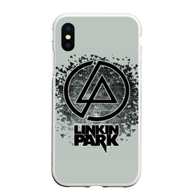 Чехол для iPhone XS Max матовый с принтом Linkin Park в Новосибирске, Силикон | Область печати: задняя сторона чехла, без боковых панелей | американская | группа | линкин | майк шинода | метал | музыка | ню | парк | поп | рок | рэп | феникс фаррелл | честер беннингтон | электроник