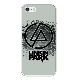 Чехол для iPhone 5/5S матовый с принтом Linkin Park в Новосибирске, Силикон | Область печати: задняя сторона чехла, без боковых панелей | американская | группа | линкин | майк шинода | метал | музыка | ню | парк | поп | рок | рэп | феникс фаррелл | честер беннингтон | электроник