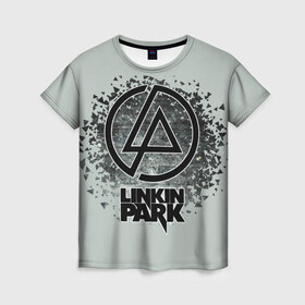 Женская футболка 3D с принтом Linkin Park в Новосибирске, 100% полиэфир ( синтетическое хлопкоподобное полотно) | прямой крой, круглый вырез горловины, длина до линии бедер | американская | группа | линкин | майк шинода | метал | музыка | ню | парк | поп | рок | рэп | феникс фаррелл | честер беннингтон | электроник