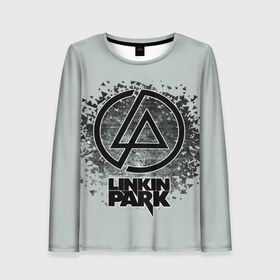 Женский лонгслив 3D с принтом Linkin Park в Новосибирске, 100% полиэстер | длинные рукава, круглый вырез горловины, полуприлегающий силуэт | американская | группа | линкин | майк шинода | метал | музыка | ню | парк | поп | рок | рэп | феникс фаррелл | честер беннингтон | электроник