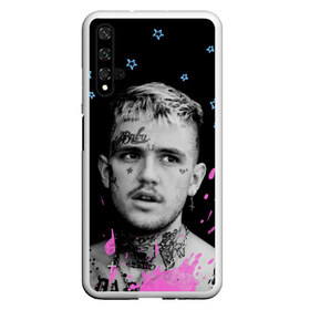 Чехол для Honor 20 с принтом LIL PEEP - Runaway в Новосибирске, Силикон | Область печати: задняя сторона чехла, без боковых панелей | Тематика изображения на принте: beautiful | broken | daddy | dead | exclusive | heart | life | lil | lilpeep | music | peep | pump | rap | rapper | rip | runaway | tattoo | густав | лил | лилпип | мертв | память | пип | рип | рэп | рэпер | сердце | тату | умер