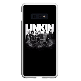 Чехол для Samsung S10E с принтом Linkin Park в Новосибирске, Силикон | Область печати: задняя сторона чехла, без боковых панелей | американская | группа | линкин | майк шинода | метал | музыка | ню | парк | поп | рок | рэп | феникс фаррелл | честер беннингтон | электроник