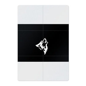 Магнитный плакат 2Х3 с принтом Animal Wolf Black в Новосибирске, Полимерный материал с магнитным слоем | 6 деталей размером 9*9 см | animal | black | wolf | волк | черный