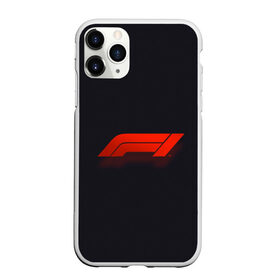 Чехол для iPhone 11 Pro матовый с принтом Formula 1 Logo в Новосибирске, Силикон |  | formula | лого | формула