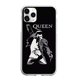 Чехол для iPhone 11 Pro матовый с принтом Queen в Новосибирске, Силикон |  | queen | брайан мэи | британская | группа | джон дикон | королева | роджер тейлор | рок | фредди меркьюри