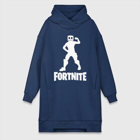 Платье-худи хлопок с принтом FORTNITE x MARSHMELLO в Новосибирске,  |  | 2019 | armor | armour | cybersport | esport | fortnite | game | llama | logo | броня | игра | киберспорт | лама | фиолетовый | фирменные цвета | фортнайт