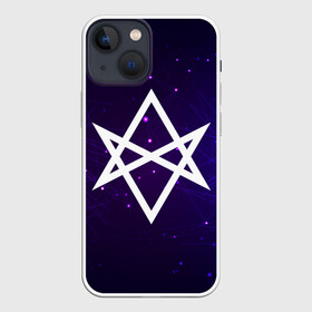 Чехол для iPhone 13 mini с принтом BMTH logo в Новосибирске,  |  | bmth | bring me the horizon | logo | metal | rock | логотип | метал | музыка | рок