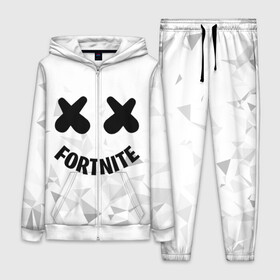 Женский костюм 3D с принтом FORTNITE x MARSHMELLO в Новосибирске,  |  | 2019 | armor | armour | cybersport | esport | fortnite | game | llama | logo | броня | игра | киберспорт | лама | фиолетовый | фирменные цвета | фортнайт