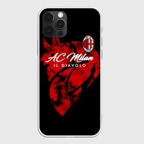 Чехол для iPhone 12 Pro Max с принтом Милан в Новосибирске, Силикон |  | ac milan | diavolo | milan | rossoneri | дьяволы | италия | красно чёрные | милан | серия а | форма | футбол | футболист | футбольная | футбольный клуб