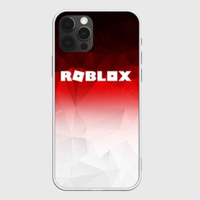 Чехол для iPhone 12 Pro с принтом ROBLOX в Новосибирске, силикон | область печати: задняя сторона чехла, без боковых панелей | Тематика изображения на принте: game | gamer | logo | minecraft | roblox | simulator | игра | конструктор | лого | симулятор | строительство | фигура