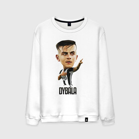 Мужской свитшот хлопок с принтом Dybala в Новосибирске, 100% хлопок |  | champion | cr7 | cristiano | game | goal | italy | juventus | madrid | real | ronaldo | spain | team | буффон | гол | дибала | золотой мяч | игрок | испания | италия | криштиану | мадрид | португалия | реал | роналду | спорт | тренер | футбол | 