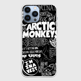 Чехол для iPhone 13 Pro Max с принтом Arctic Monkeys в Новосибирске,  |  | Тематика изображения на принте: arctic monkeys | алекс тёрнер | арктик манкиз | группы | джейми кук | инди | музыка | мэтт хелдерс | ник омэлли | постпанк | рок