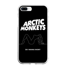 Чехол для iPhone 7Plus/8 Plus матовый с принтом Arctic Monkeys в Новосибирске, Силикон | Область печати: задняя сторона чехла, без боковых панелей | arctic monkeys | алекс тёрнер | арктик манкиз | группы | джейми кук | инди | музыка | мэтт хелдерс | ник омэлли | постпанк | рок