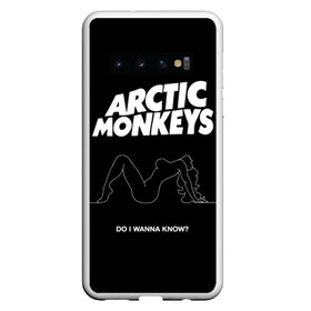 Чехол для Samsung Galaxy S10 с принтом Arctic Monkeys в Новосибирске, Силикон | Область печати: задняя сторона чехла, без боковых панелей | arctic monkeys | алекс тёрнер | арктик манкиз | группы | джейми кук | инди | музыка | мэтт хелдерс | ник омэлли | постпанк | рок
