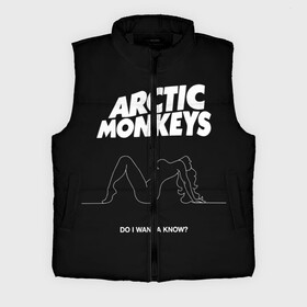 Мужской жилет утепленный 3D с принтом Arctic Monkeys в Новосибирске,  |  | arctic monkeys | алекс тёрнер | арктик манкиз | группы | джейми кук | инди | музыка | мэтт хелдерс | ник омэлли | постпанк | рок