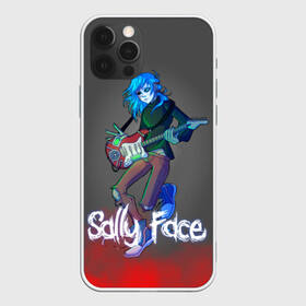 Чехол для iPhone 12 Pro с принтом Sally Face (8) в Новосибирске, силикон | область печати: задняя сторона чехла, без боковых панелей | face | fisher | larry johnson | mask | sally | sally face | sally fisher | демоны | духи | маска | призраки | салли | салли фейс | салли фишер | фейс