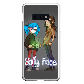 Чехол для Samsung S10E с принтом Sally Face (10) в Новосибирске, Силикон | Область печати: задняя сторона чехла, без боковых панелей | face | fisher | larry johnson | mask | sally | sally face | sally fisher | демоны | духи | маска | призраки | салли | салли фейс | салли фишер | фейс