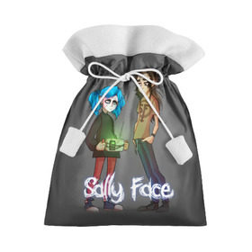 Подарочный 3D мешок с принтом Sally Face (10) в Новосибирске, 100% полиэстер | Размер: 29*39 см | face | fisher | larry johnson | mask | sally | sally face | sally fisher | демоны | духи | маска | призраки | салли | салли фейс | салли фишер | фейс