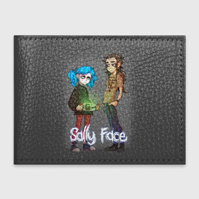 Обложка для студенческого билета с принтом Sally Face (10) в Новосибирске, натуральная кожа | Размер: 11*8 см; Печать на всей внешней стороне | face | fisher | larry johnson | mask | sally | sally face | sally fisher | демоны | духи | маска | призраки | салли | салли фейс | салли фишер | фейс