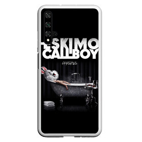 Чехол для Honor 20 с принтом Eskimo Callboy в Новосибирске, Силикон | Область печати: задняя сторона чехла, без боковых панелей | Тематика изображения на принте: bury me in vegas | crystals | danskimo | eskimo callboy | sushi | the scene | we are the mess | группы | метал | музыка | рок | эскимо колбой