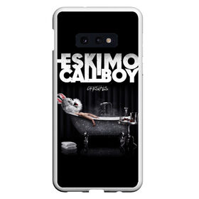 Чехол для Samsung S10E с принтом Eskimo Callboy в Новосибирске, Силикон | Область печати: задняя сторона чехла, без боковых панелей | Тематика изображения на принте: bury me in vegas | crystals | danskimo | eskimo callboy | sushi | the scene | we are the mess | группы | метал | музыка | рок | эскимо колбой