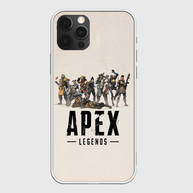 Чехол для iPhone 12 Pro с принтом Apex Legends в Новосибирске, силикон | область печати: задняя сторона чехла, без боковых панелей | apex | bangalore | battle | bloodhound | caustic | frontier | gibraltar | legends | lifeline | mirage | pathfinder | royale | shooter | wraith | битва | королевская | легенды | фронтир | шутер