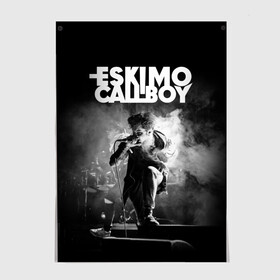 Постер с принтом Eskimo Callboy в Новосибирске, 100% бумага
 | бумага, плотность 150 мг. Матовая, но за счет высокого коэффициента гладкости имеет небольшой блеск и дает на свету блики, но в отличии от глянцевой бумаги не покрыта лаком | bury me in vegas | crystals | danskimo | eskimo callboy | sushi | the scene | we are the mess | группы | метал | музыка | рок | эскимо колбой