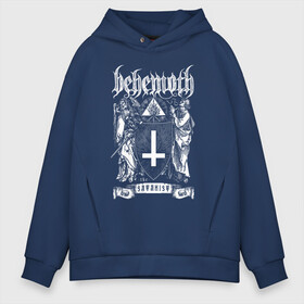 Мужское худи Oversize хлопок с принтом Behemoth в Новосибирске, френч-терри — 70% хлопок, 30% полиэстер. Мягкий теплый начес внутри —100% хлопок | боковые карманы, эластичные манжеты и нижняя кромка, капюшон на магнитной кнопке | behemoth | black metal | death metal | inferno | nergal | orion | seth | блэк метал | группы | дэт метал | метал | музыка | рок