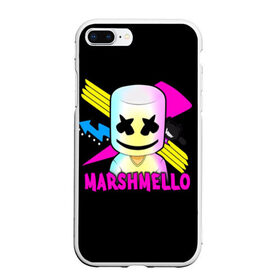 Чехол для iPhone 7Plus/8 Plus матовый с принтом Marshmello в Новосибирске, Силикон | Область печати: задняя сторона чехла, без боковых панелей | alone | beautiful now | disc | dj | jockey | marshmallow | американский | диджей | дискотека | маршмэллоу | продюсер